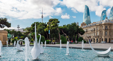 Image of Stroll along Caspian seaside boulevard